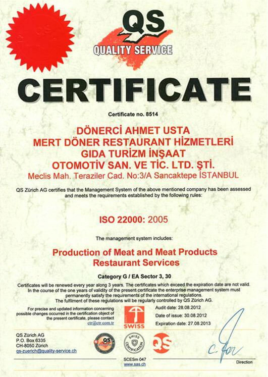 QS Belgesi 2
